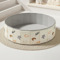 Indoor Sand Play Area Space-Saving Foldable Sandbox Reinforced Sandpit for Home