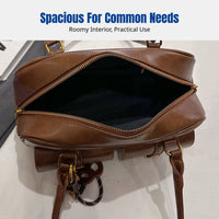 Vintage Retro Bowling Bag, Large Capacity Women's Shoulder Bag, Travel Underarm Tote