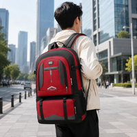 Hiking Backpack for Men Large 36-55L Waterproof Nylon Travel Camping Daypack