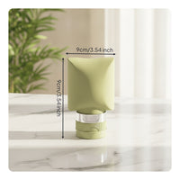 Silicone Travel Bottle Lightweight Travel Toiletry Bottle Soft Flexible for Travelers, Business Trips, Flights