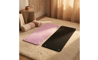 Fasten-on Exercise Mat PVC Exercise Towel Mat Rectangular Gear