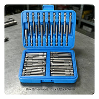 50 Pieces High Hardness Screwdriver Bits Sturdy Steel Screwdriver Bit Wear Resistant Tool Set Strong Grip