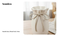 Flower Vase Lightweight Nordic Design Flower Pot for Desktop, Living Room, Bookshelf