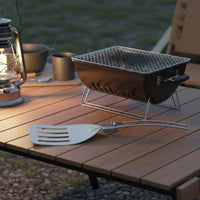 Foldable Camp Foldable Design Folding Lightweight Portable Frying for Hikers, Travel