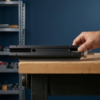 Tail Vise Sliding Table Vise with Handwheel Clamp Bolt-down Heavy-Duty for Woodworkers, Workshop