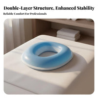 Soft & Comfortable Silicone Face Cradle Skin-Friendly Prone Position Pillow Leaves No Marks for Estheticians, Masseuses, Medical Facility
