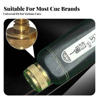 Cue Weight Screw Easy Installation Billiards Weight Screw Construction Billiard Cue Balancer