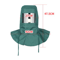 Breathable Sandblasting Hood Lightweight Grinding Dust Hood Wear Resistant Safety Shawl Cap for Polishing