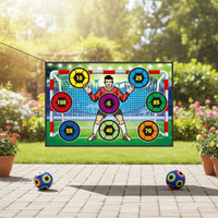 Hanging Football Target Mat