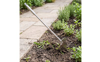 Weeding Rake Rust-Resistant Unwanted Plant Rake Unwanted Plant Pulling Tool Heavy-Duty Hand Weeder Portable for Gardeners