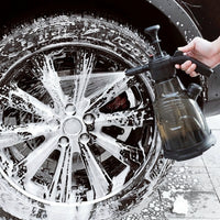 Garden Sprayer and Pressure Sprayer for Car Wash, 3L Pump Sprayer for Car Foam and Foam Sprayer, HDPE Material Hand Pump, Pressure Relief Valve