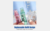 Correction Tape, Refillable, Quiet, Smooth, 360° Rotating, Compact, Portable, PET Material