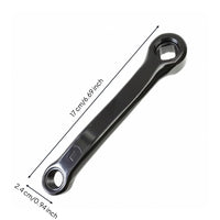 140 Mm Crank Arm Single Piece Square Taper Crank Arm Curved Cycle Hardware