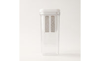 Fine Mesh Yogurt Strainer with Lid Food-Grade Greek Yogurt Maker Easy to Clean Labneh Maker Compact for Refrigerator