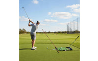 Golf Swing Plane Provides Immediate Golf Swing Plane Retractable Design Athletic Gear for Golfers, Driving Range, Indoor