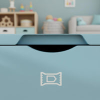 Child-Friendly Design Kids Room Drawer Chest Large Capacity Kids Toy Storage Organizer Easy Assembly Baby Clothes Dresser Formaldehyde-Safe for Toddlers, Babies, Nursery, Playroom, Bedroom