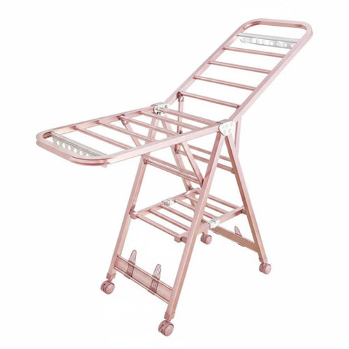 foldable X-Frame Rack Rust-withstandant foldable Accordion Stand Multi-Tier