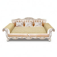 Cat Scratching Sofa Firm Cat Sofa Bed with Scratcher Cozy Feline Furniture for Bedroom