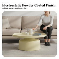 Modern Design Martini Side Table Minimalist Design Round Pedestal Table Small Footprint Home Furniture Versatile for Apartment Dwellers, Homeowners, Students, Living Room, Bedroom, Next to Sofa, Reading Nook