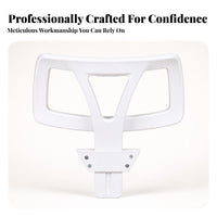 Mounting Stem Office Chair Headrest Accessory Curved Frame Molded Plastic Headrest
