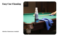 Billiard Cue Shaft Cleaner Stain Removal Billiards Shaft Care Lotion Crack Avoidance Athletic Gear Accessory for Practice Time, Game Room