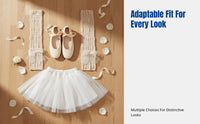 Summer Ice Silk Arm Sleeves, Bowknot Ballet Style, Breathable Sun Protection, Women's Accessory