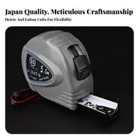 Sturdy 5m Steel Tape Measure Portable Lu Ancient Ruler Easy Read for Carpenters, Construction Workers, Woodworking, Home Improvement