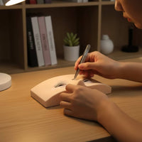Eyelash Practice Board Three-Layer Eyelash Training Board Reusable Eyelids with Eyelashes for Beginners, Students