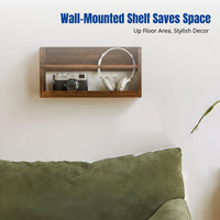 Hardwood Children's Book Display, Wall-Mounted Picture Book Rack, Minimalist Storage Shelf, Magazine Organizer