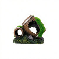 Resin Aquarium Hideout Textured Aquarium Cave Natural Shrimp Shelter Odorless for Aquarists
