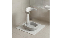 Infant Standing Shower Stand Anti-Slip Base Infant Shower Stand Stable Structure Child Bathing Support Frame for Young Children, Infants
