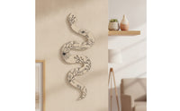 Wooden Snake Decor Botanical Snake Wall Decor 3D for Living Room, Bedroom, Entryway