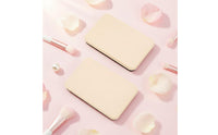 Empty Eyeshadow Palette Portable Refillable 2-Pan Palette Lightweight Refillable Eyeshadow Container for Jet-Setters, Travel, Mobile