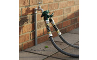 Anti-Kink Garden Hose Y Connector Leak Proof Y Hose Splitter Threaded Connection Faucet Splitter Heavy Duty for Irrigation
