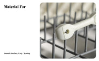 Dishwasher Beverage Glass Holder Secure Hold Beverage Glass Stabilizer Fastener Stemware Stabilizer Anti-Slip Glassware