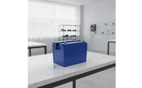 Secure Battery Box with Strap Rigid Battery Box Hard-Shell Enclosure Heavy-Duty for Builders
