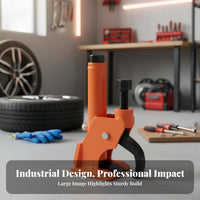 Heavy Duty Portable Tire Changer Easy to Use Tire Demounting Tool Labor-Saving for Mechanics, Roadside Repair, Auto Shop, Garage