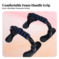 2 Pieces Detachable Design H-Shaped Push-up Grips Lightweight and Portable Push-up Stand Heavy Duty for Beginners