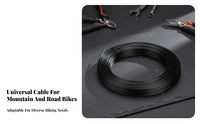 100 Meters Cycle Brake Outer Universal Fit Rough-Terrain Cycle Brake Line Housing Low Friction Liner Bike Gear Cable Housing for DIY Enthusiasts
