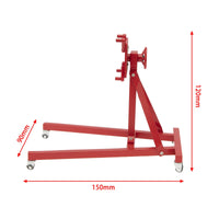 Engine Crane Decorative Model Crane with Chain Easy-Sliding Cherry Picker for Workshops, Displays