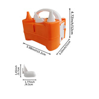 Twin Outlet Balloon Pump Two-Tone Electric Balloon Pump