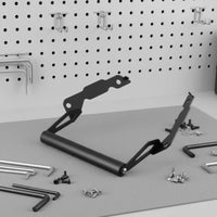 Shock Absorbing Handlebar Extension Cross Bar Easy to Install Motorbike Phone Mount Bar for Touring
