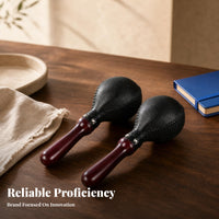 Single-Piece Maracas Rhythm Maraca Pair Performance Handheld Maracas Easy to Play
