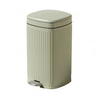 Foot Pedal Trash Can Rust Resistant Step on Trash Can Spacehome Waste Container Waste Container