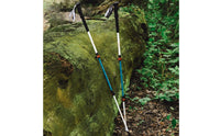 Wrist Strap Telescopic Trekking Pole Lightweight Aluminum Trekking Poles Long-Lasting Adjustable Walking Pole Foldable