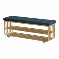 Luxurious Design Upholstered Shoe Rack Bench Padded Seat paded Rack Bench adaptable Use Entryway Seating Multi-Purpose for Apartment Dwellers, Homeowners, Hallway, Mudroom, Bedroom, Living Room