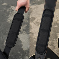 Detachable Shoulder Pad for Guitar Straps, Laptop Bags, and Luggage - Pressure Relief Cushion