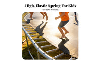 High Jumping Bed Replacement Spring Easy to Assemble, Heavy Duty Recreational Equipment Parts for Outdoor Playgrounds