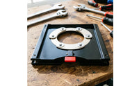 Rotating Seat Base Plate Rotatable Swivel Seat Base with Release Lever Stable Swivel Mount for Recreational Vehicle Builders