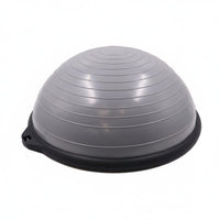 Includes Air Pump Fitness Half Ball Two-Sided-Sided Use Half Balance Ball Adjustable Resistance Bands Balance Dome Full Body Workout for Home Gym, Pilates Studio